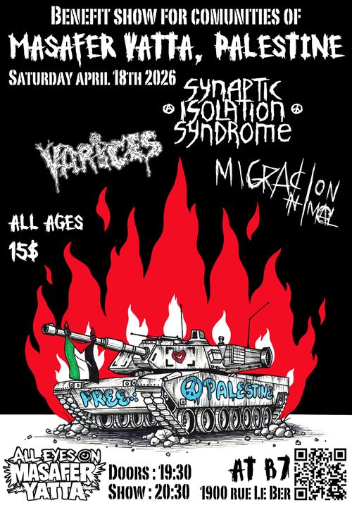 Benefit show for comunities of Masafer Yatta