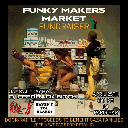 Funky Makers Market Fundraiser for Gaza