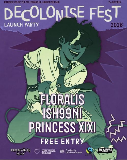 DECOLONISE FEST LAUNCH PARTY!
