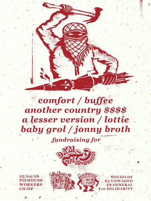 PIEHOUSE ACTIONIST SOLIDARITY FUNDRAISER