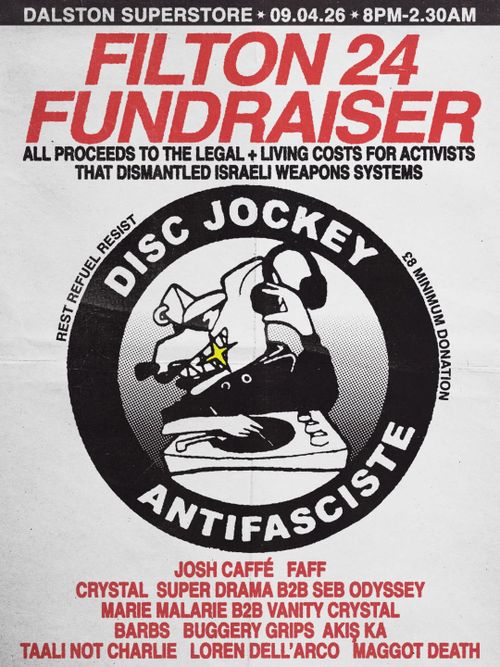 Filton 24 Fundraiser - REST, REFUEL, RESIST!